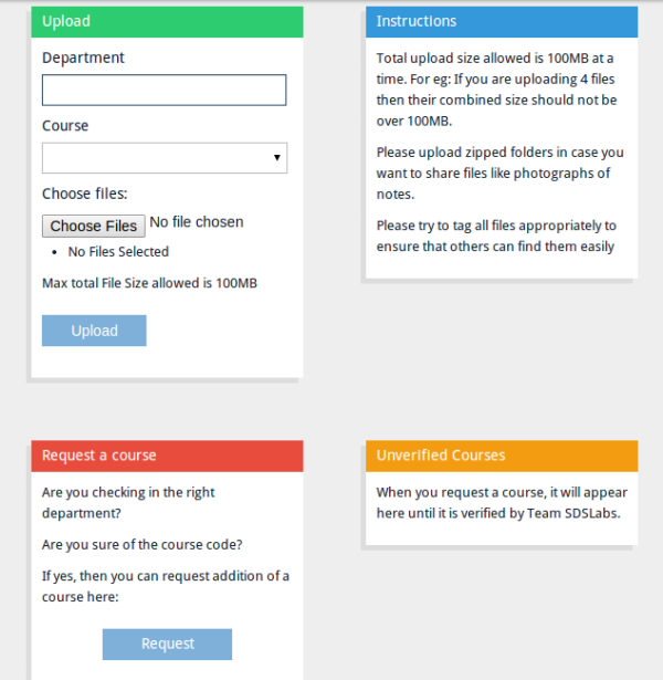 Study Portal Course Page